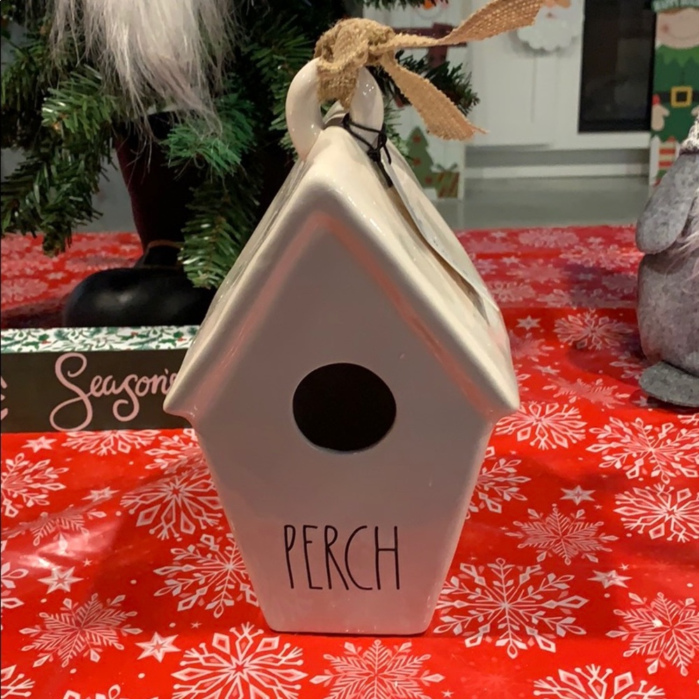 COPY - NWT Rae Dunn birdhouse